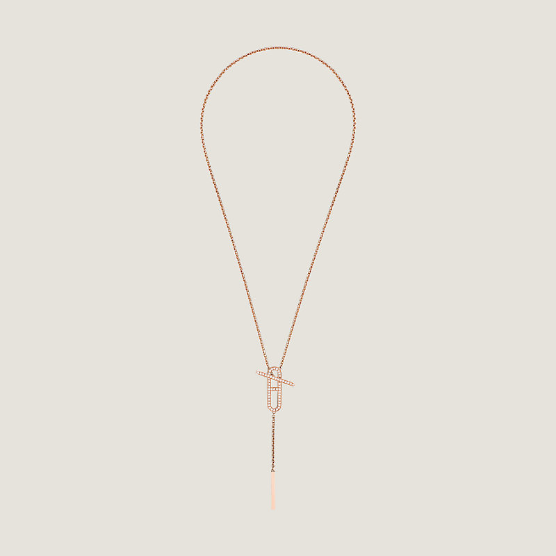 Ever Chaine d'ancre lariat necklace | Hermès USA